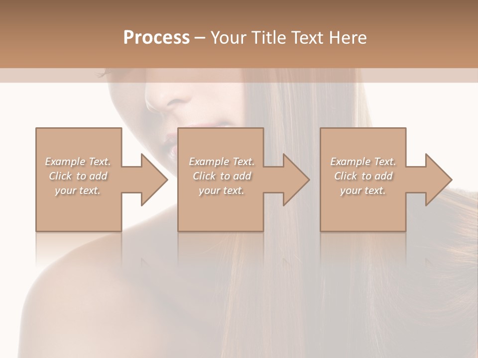 Care Closeup Pose PowerPoint Template