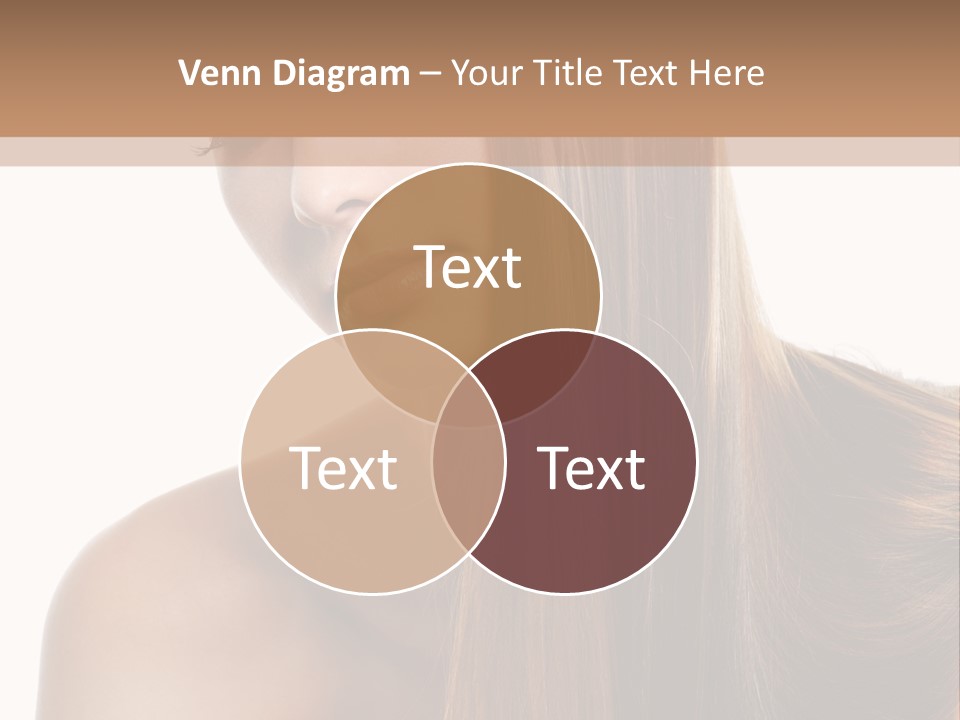 Care Closeup Pose PowerPoint Template