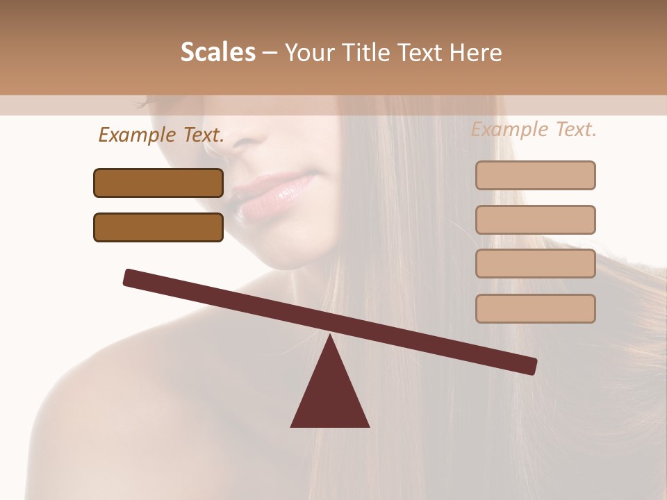 Care Closeup Pose PowerPoint Template