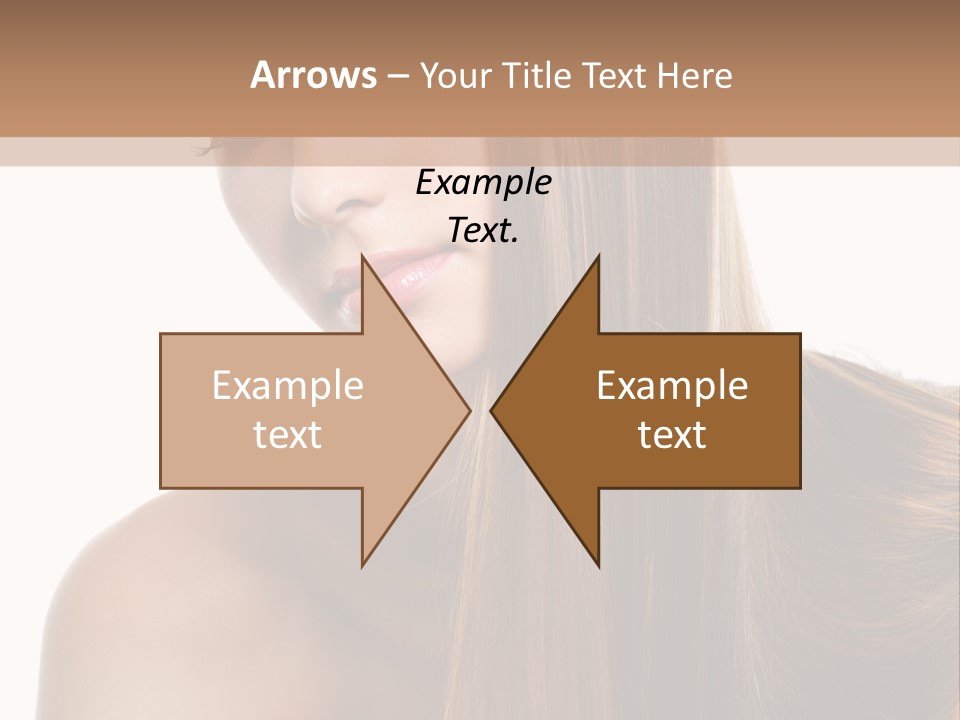 Care Closeup Pose PowerPoint Template