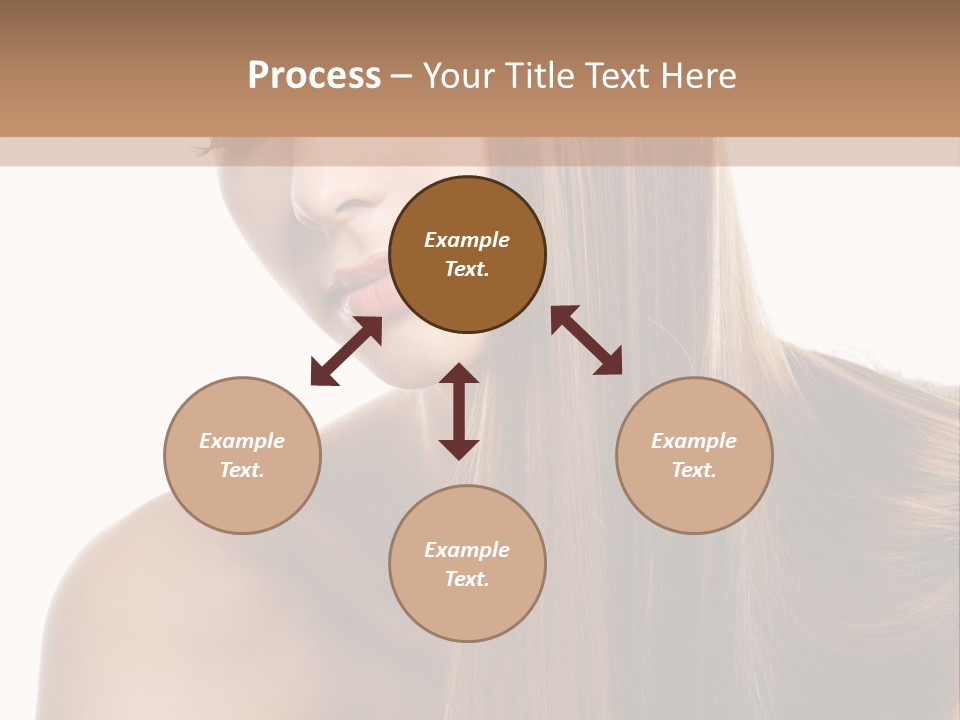 Care Closeup Pose PowerPoint Template