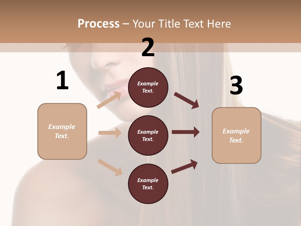 Care Closeup Pose PowerPoint Template