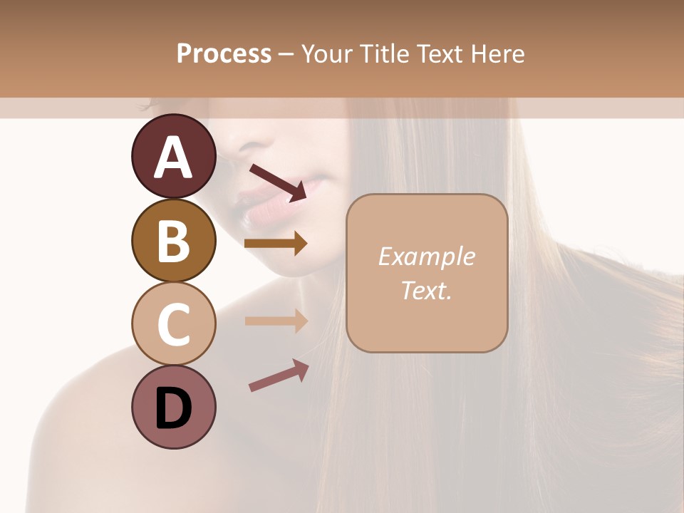 Care Closeup Pose PowerPoint Template