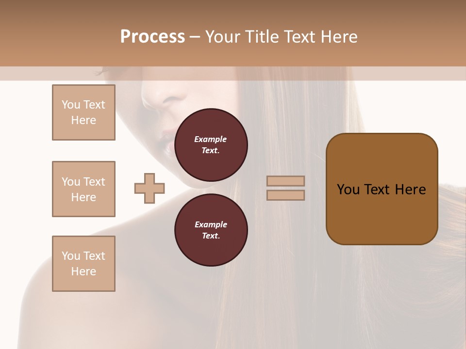 Care Closeup Pose PowerPoint Template