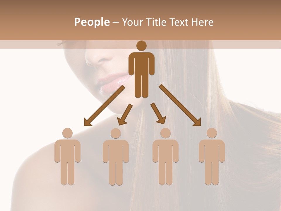 Care Closeup Pose PowerPoint Template