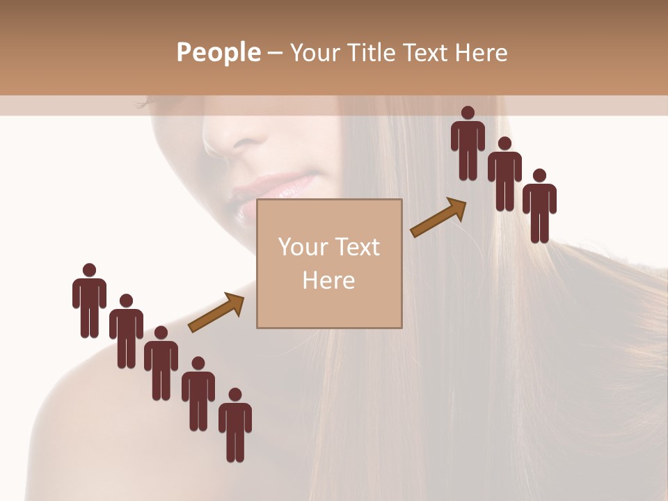 Care Closeup Pose PowerPoint Template