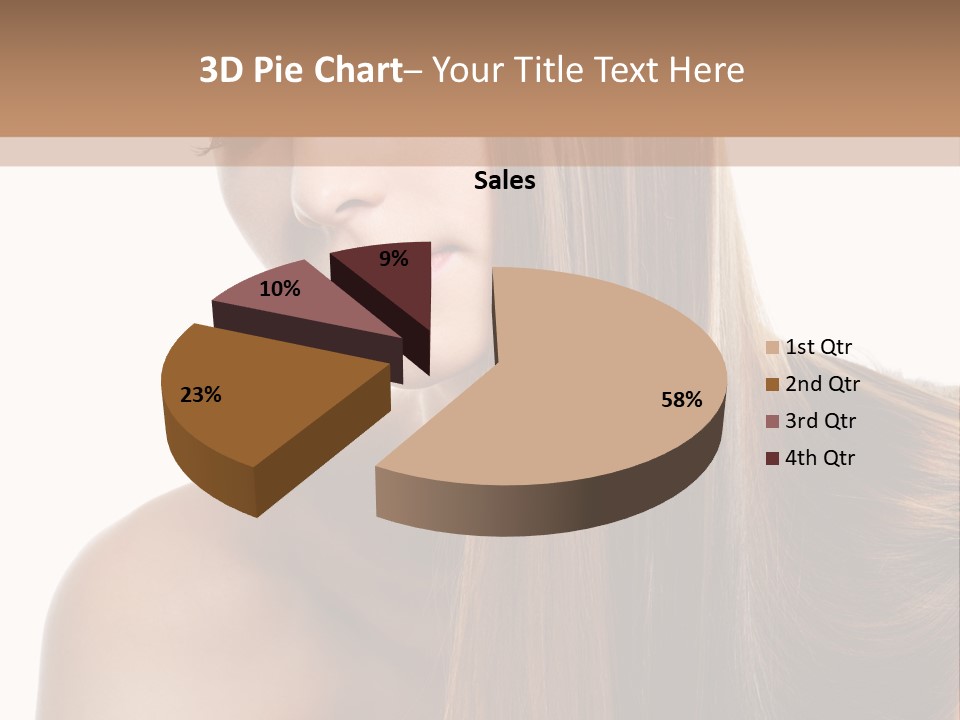 Care Closeup Pose PowerPoint Template