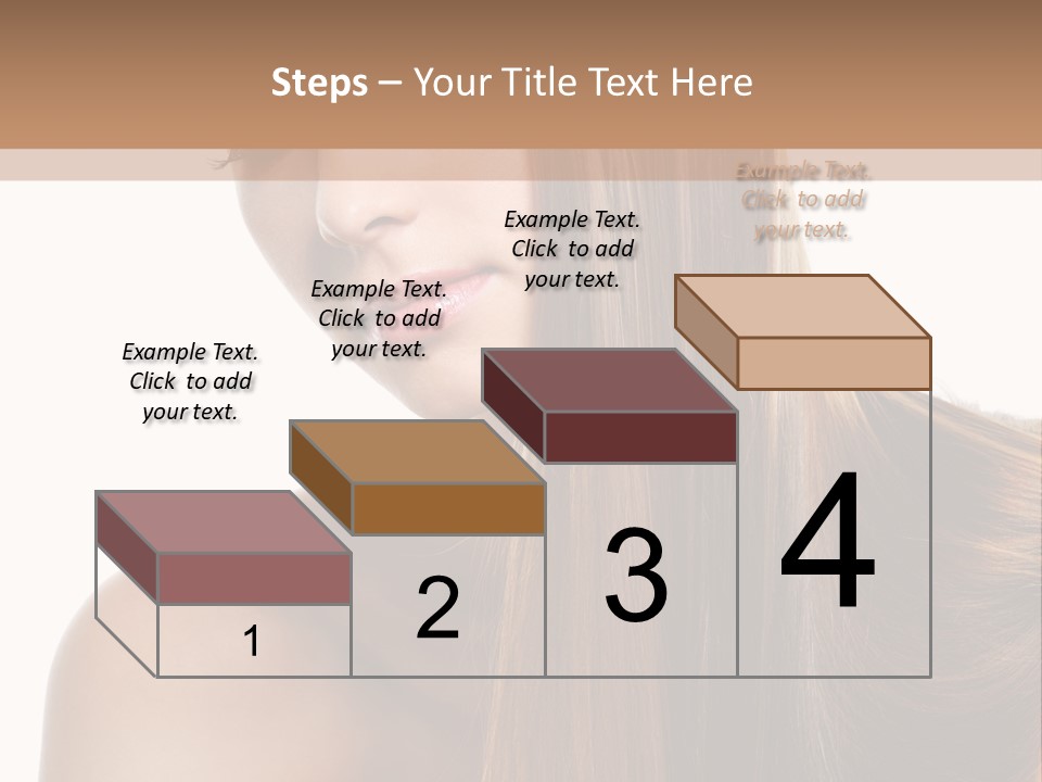 Care Closeup Pose PowerPoint Template