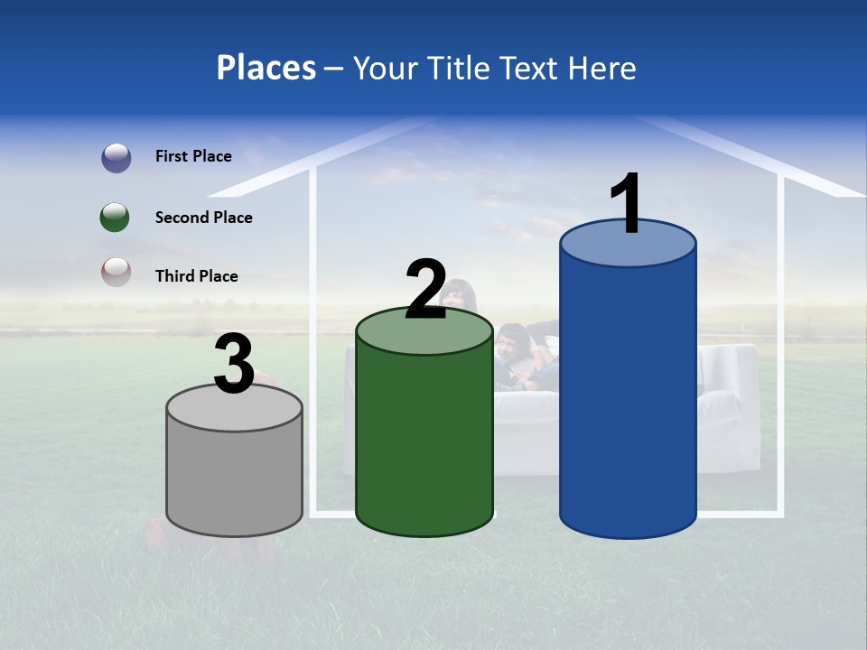 Son Daddy Parent PowerPoint Template