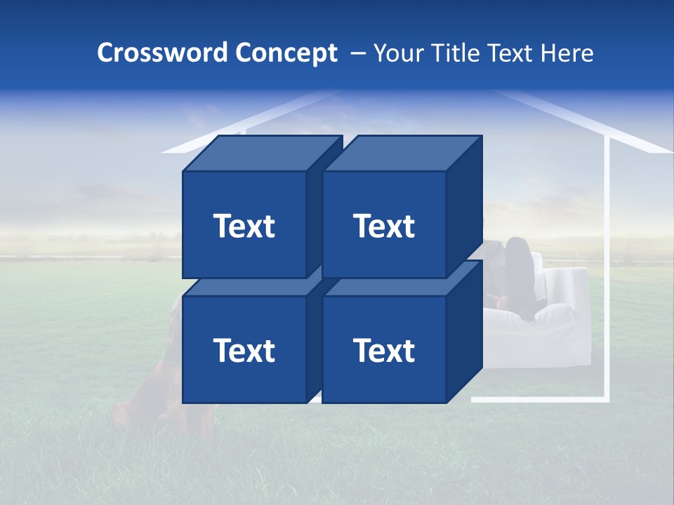 Son Daddy Parent PowerPoint Template
