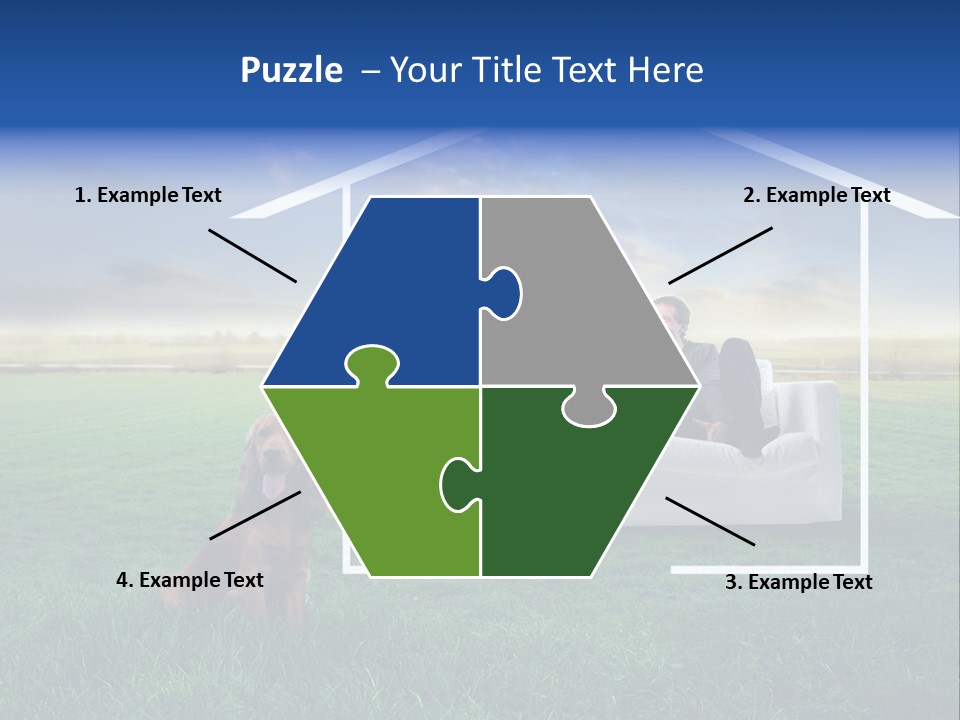 Son Daddy Parent PowerPoint Template