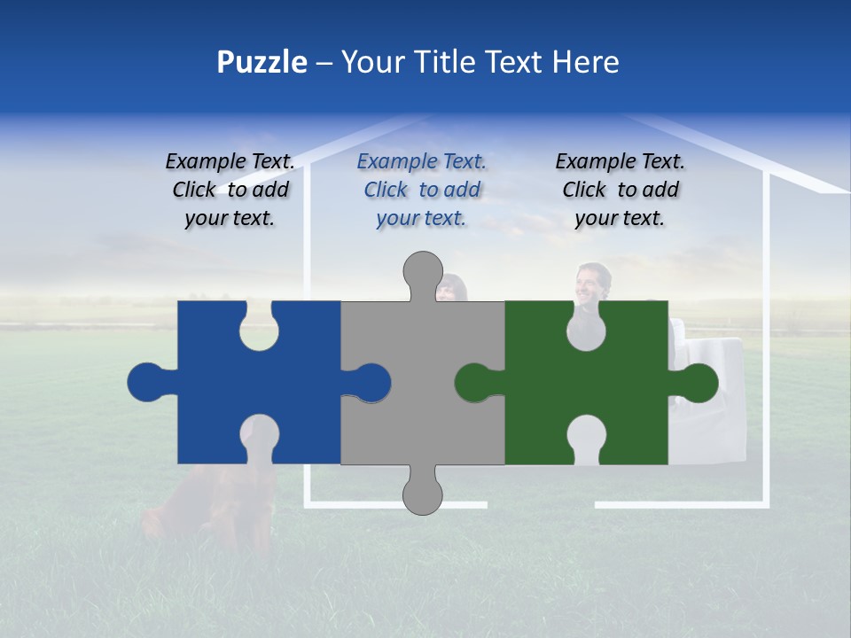 Son Daddy Parent PowerPoint Template