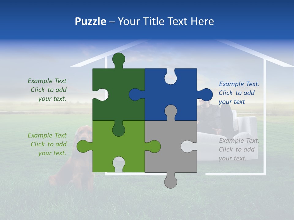 Son Daddy Parent PowerPoint Template