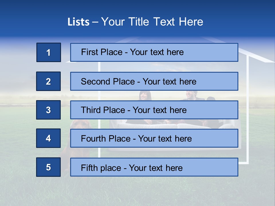 Son Daddy Parent PowerPoint Template