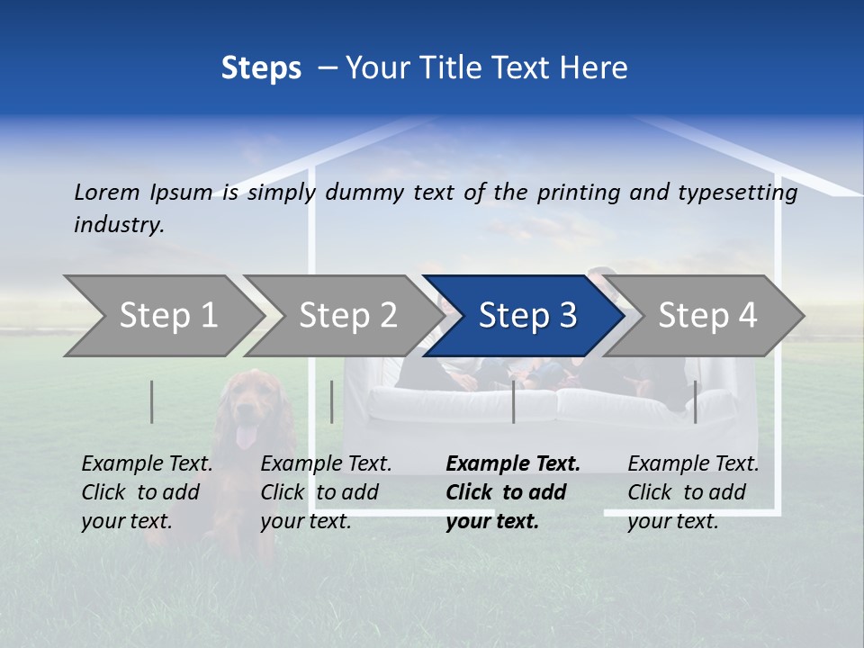 Son Daddy Parent PowerPoint Template