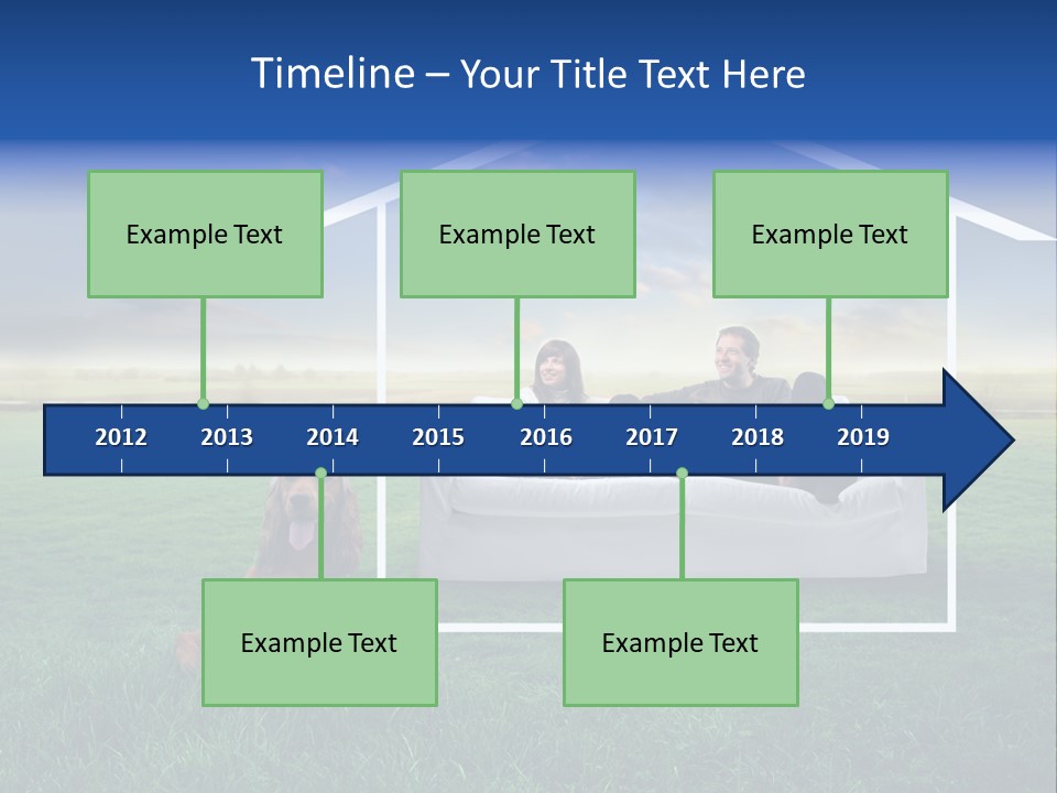 Son Daddy Parent PowerPoint Template