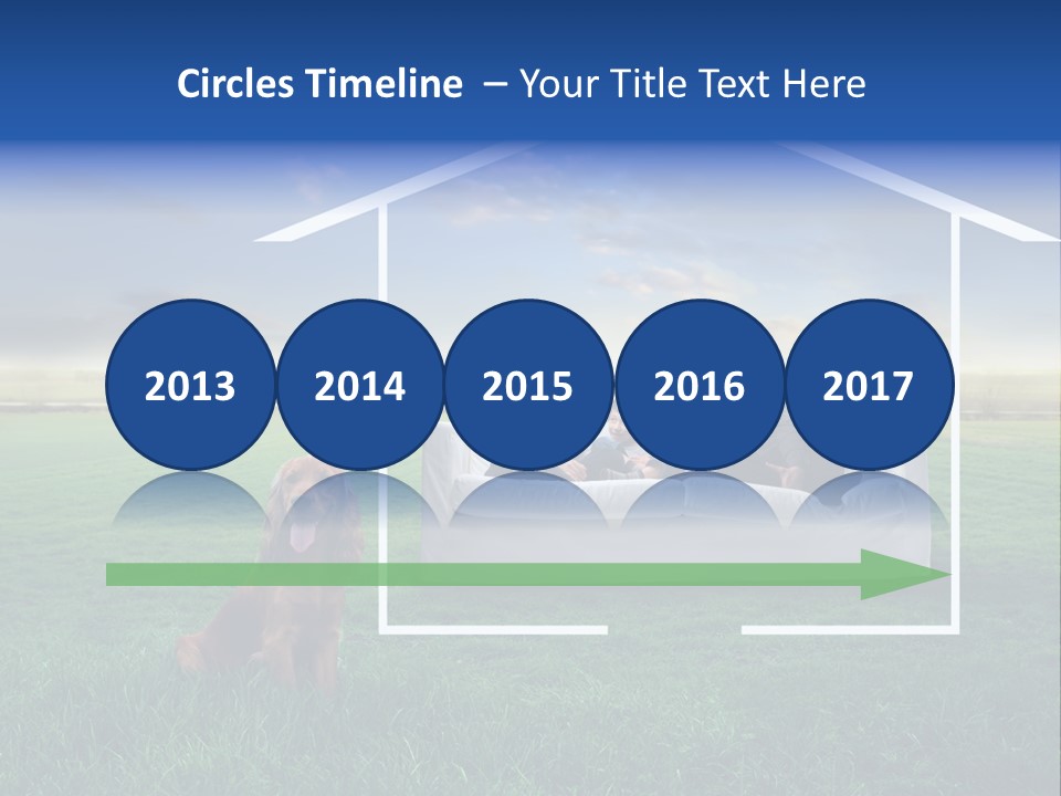 Son Daddy Parent PowerPoint Template