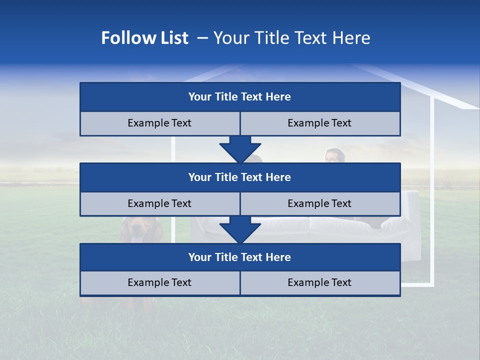 Son Daddy Parent PowerPoint Template