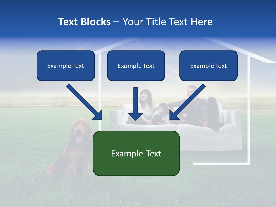 Son Daddy Parent PowerPoint Template