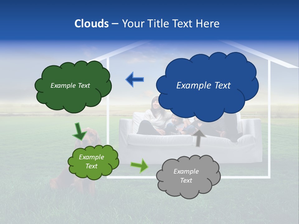 Son Daddy Parent PowerPoint Template