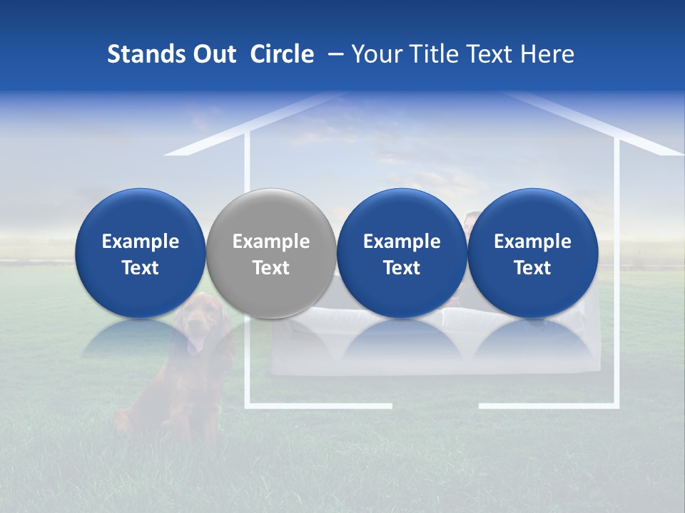 Son Daddy Parent PowerPoint Template