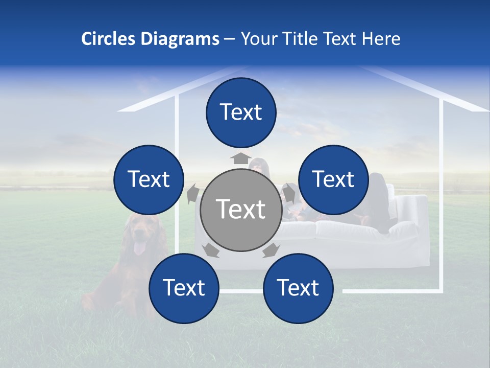 Son Daddy Parent PowerPoint Template