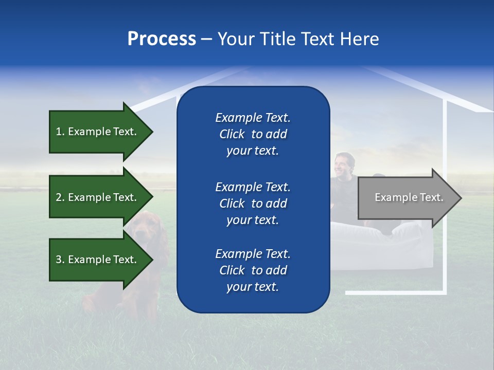 Son Daddy Parent PowerPoint Template