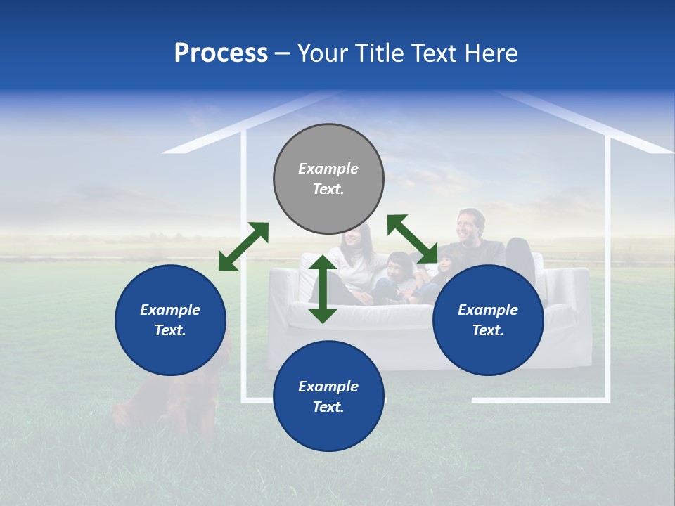 Son Daddy Parent PowerPoint Template