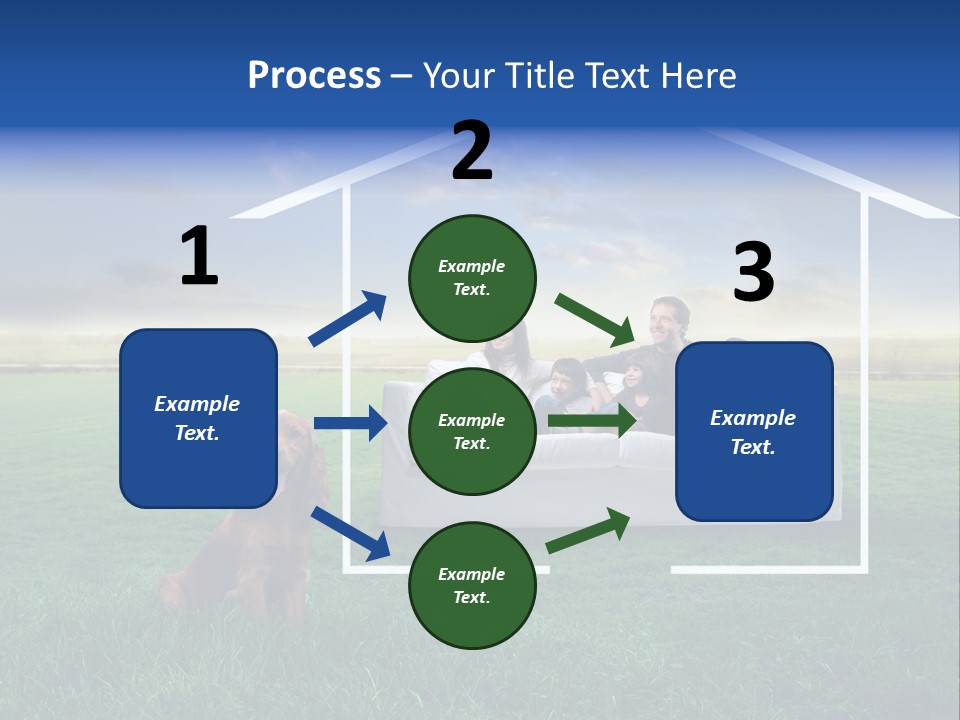 Son Daddy Parent PowerPoint Template