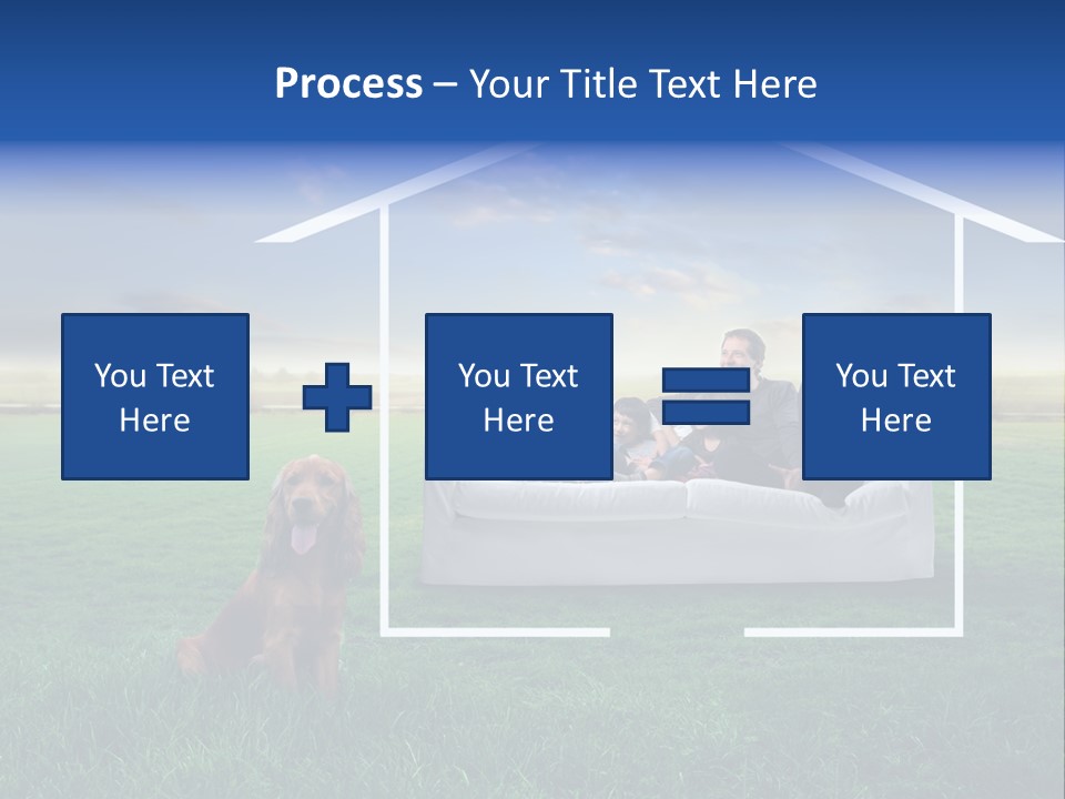 Son Daddy Parent PowerPoint Template