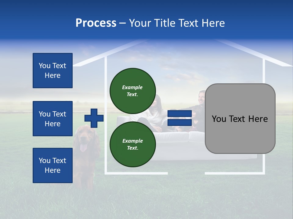 Son Daddy Parent PowerPoint Template