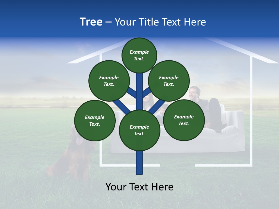 Son Daddy Parent PowerPoint Template