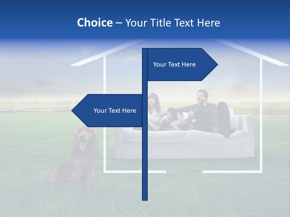 Son Daddy Parent PowerPoint Template