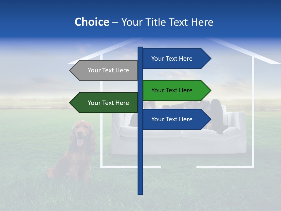 Son Daddy Parent PowerPoint Template