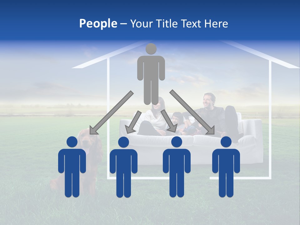 Son Daddy Parent PowerPoint Template