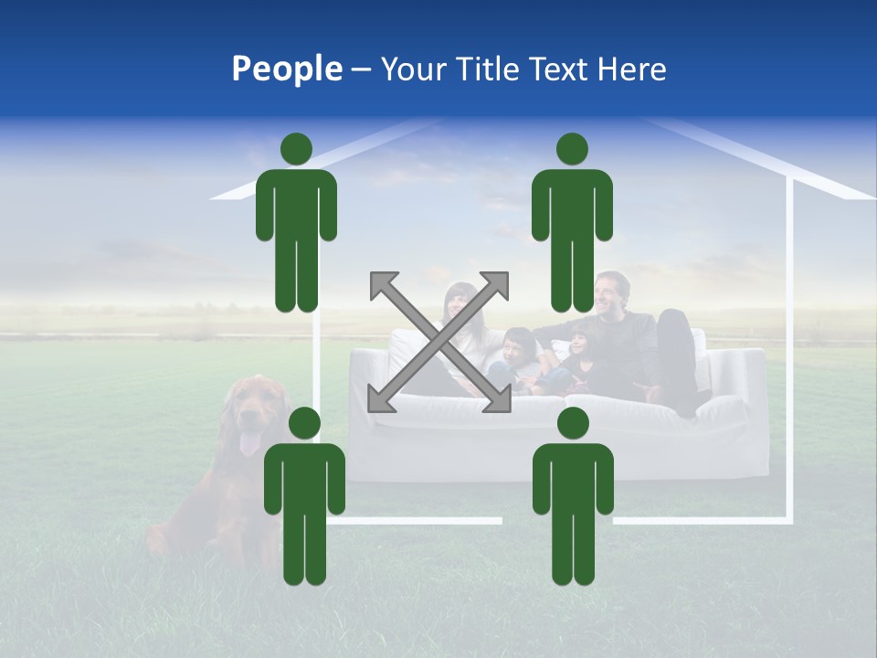 Son Daddy Parent PowerPoint Template