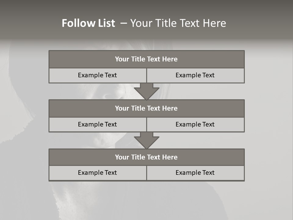Eyes Beautiful Model PowerPoint Template