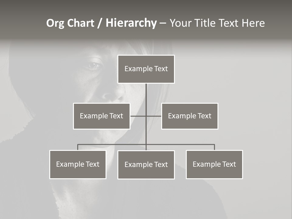 Eyes Beautiful Model PowerPoint Template