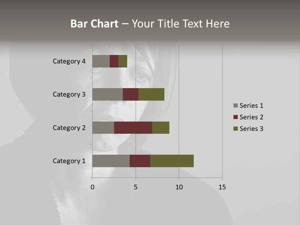 Eyes Beautiful Model PowerPoint Template