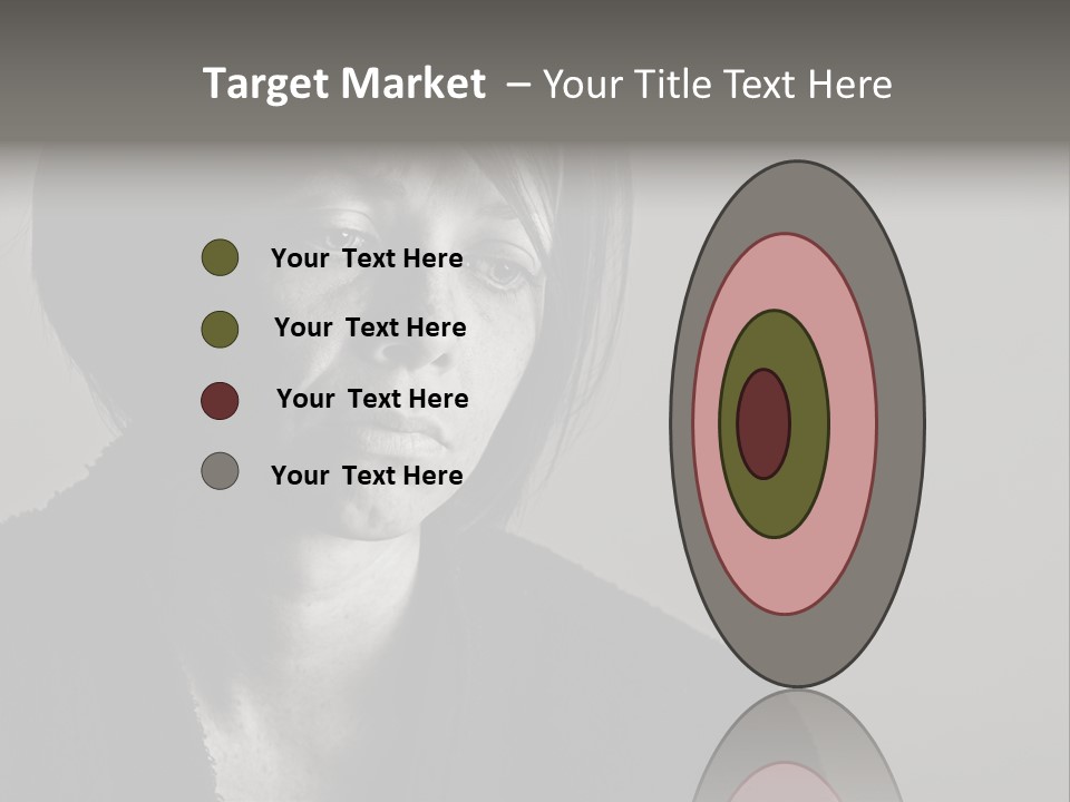 Eyes Beautiful Model PowerPoint Template