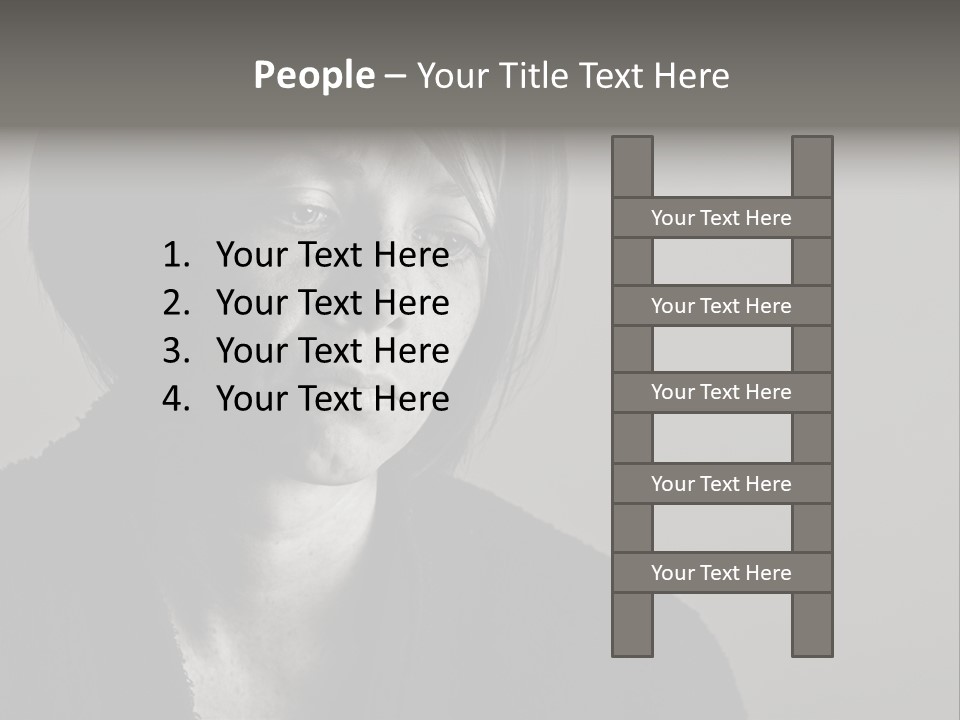 Eyes Beautiful Model PowerPoint Template
