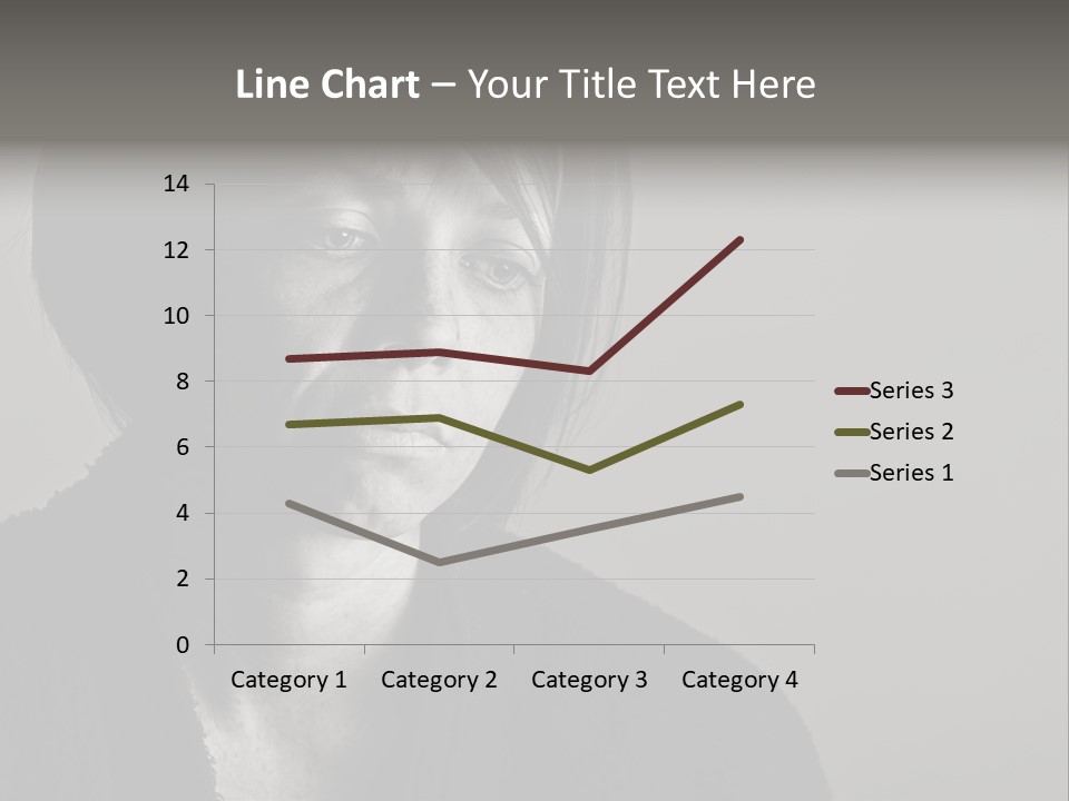 Eyes Beautiful Model PowerPoint Template