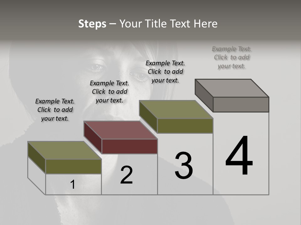 Eyes Beautiful Model PowerPoint Template