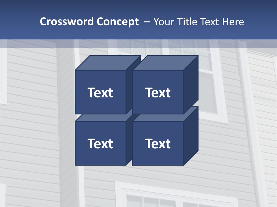 Financing Down Urban PowerPoint Template