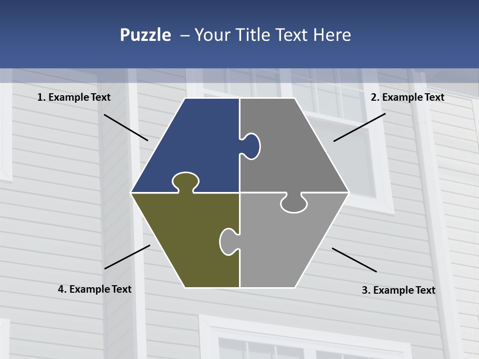 Financing Down Urban PowerPoint Template