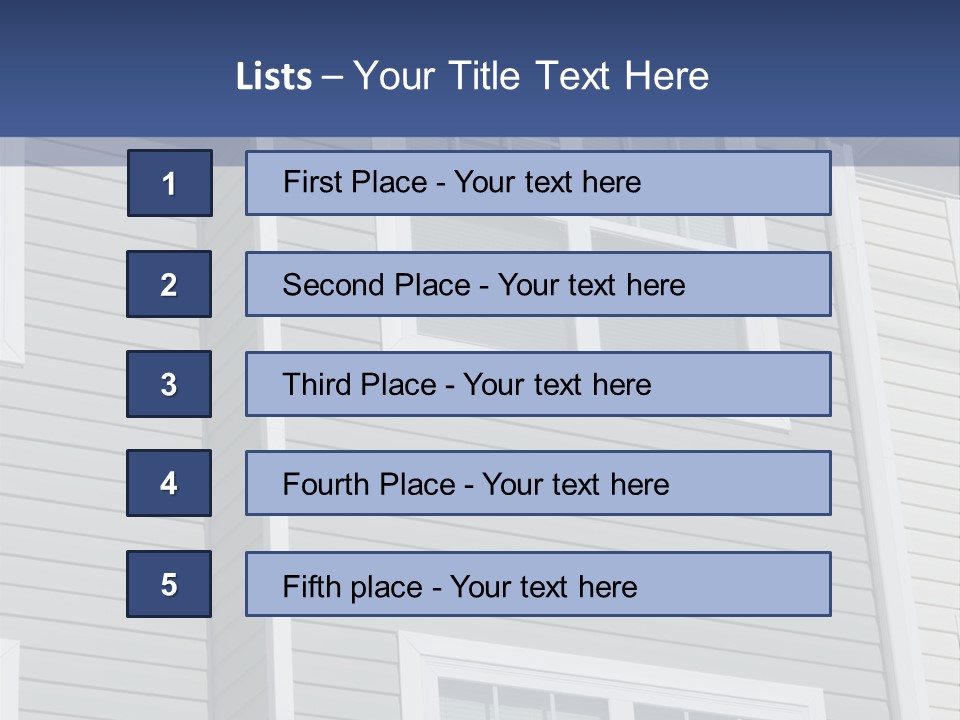 Financing Down Urban PowerPoint Template