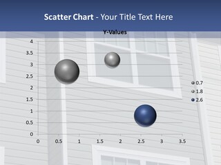 Financing Down Urban PowerPoint Template