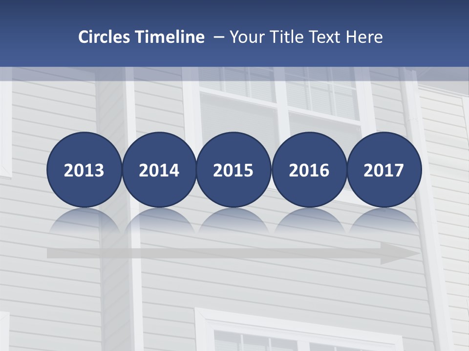 Financing Down Urban PowerPoint Template