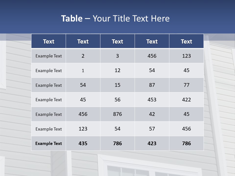Financing Down Urban PowerPoint Template