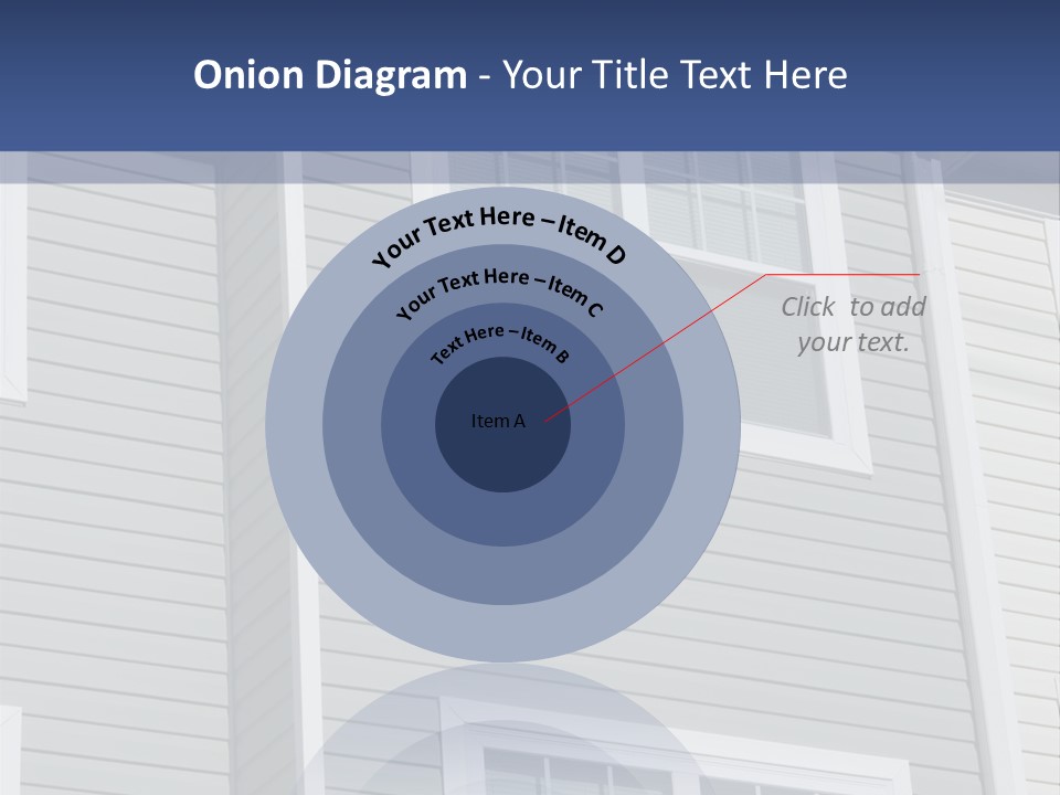 Financing Down Urban PowerPoint Template
